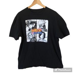 Naruto Anime Graphic T-Shirt Men’s Size XL Short Sleeve